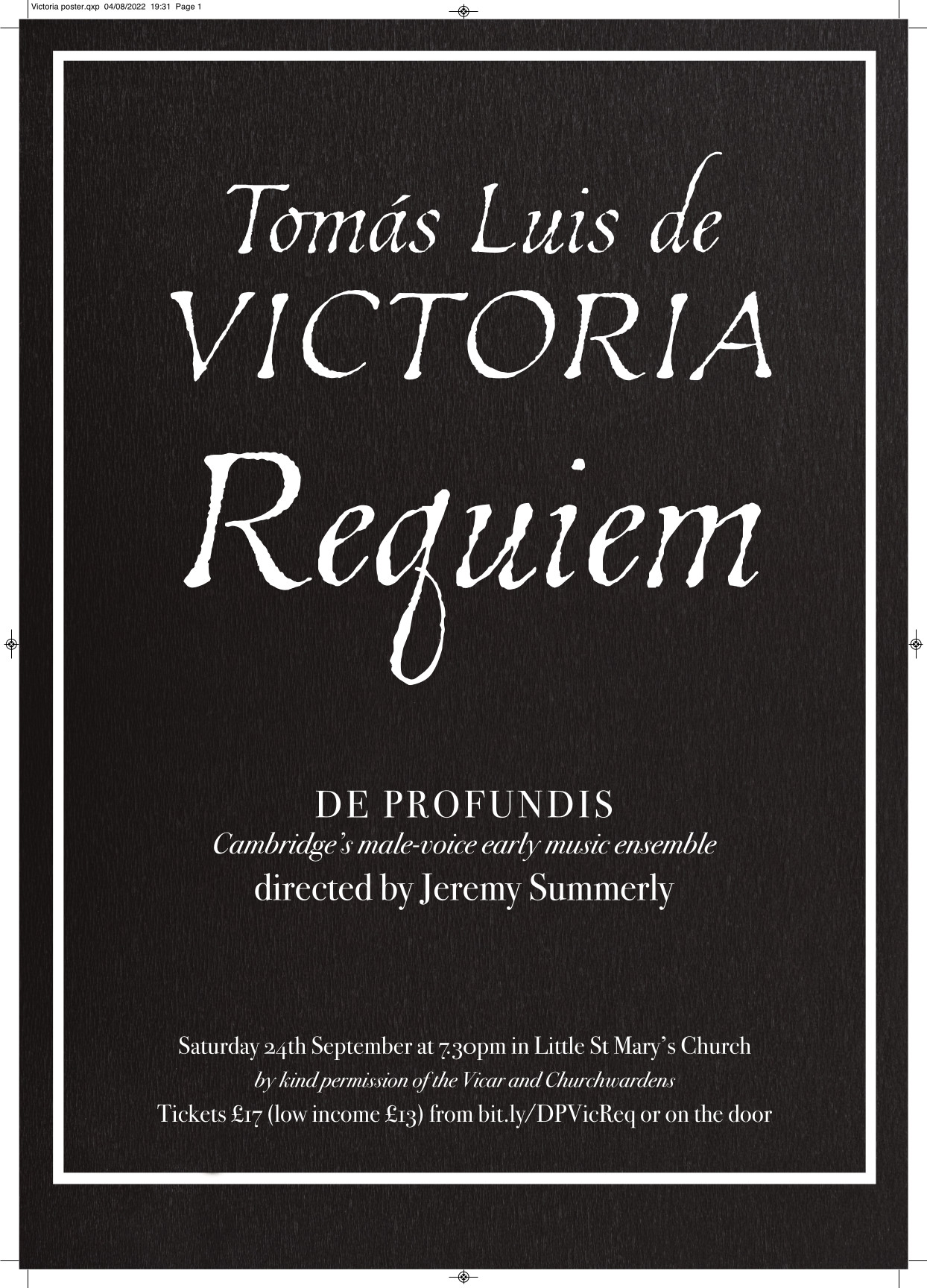 Video: Victoria Requiem Rehearsal